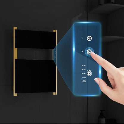 27″×18″ Glass Heated Towel Warmer with Smart Touch