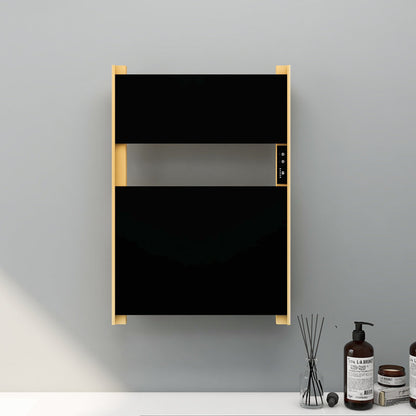27″×18″ Glass Heated Towel Warmer with Smart Touch